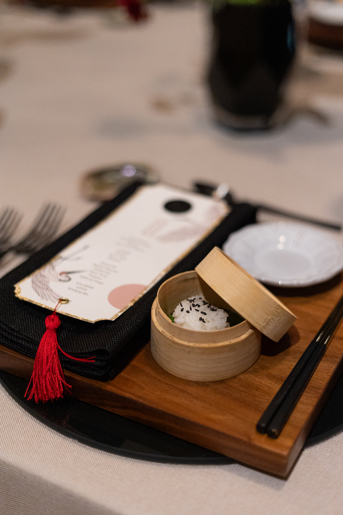 Una cena oriental